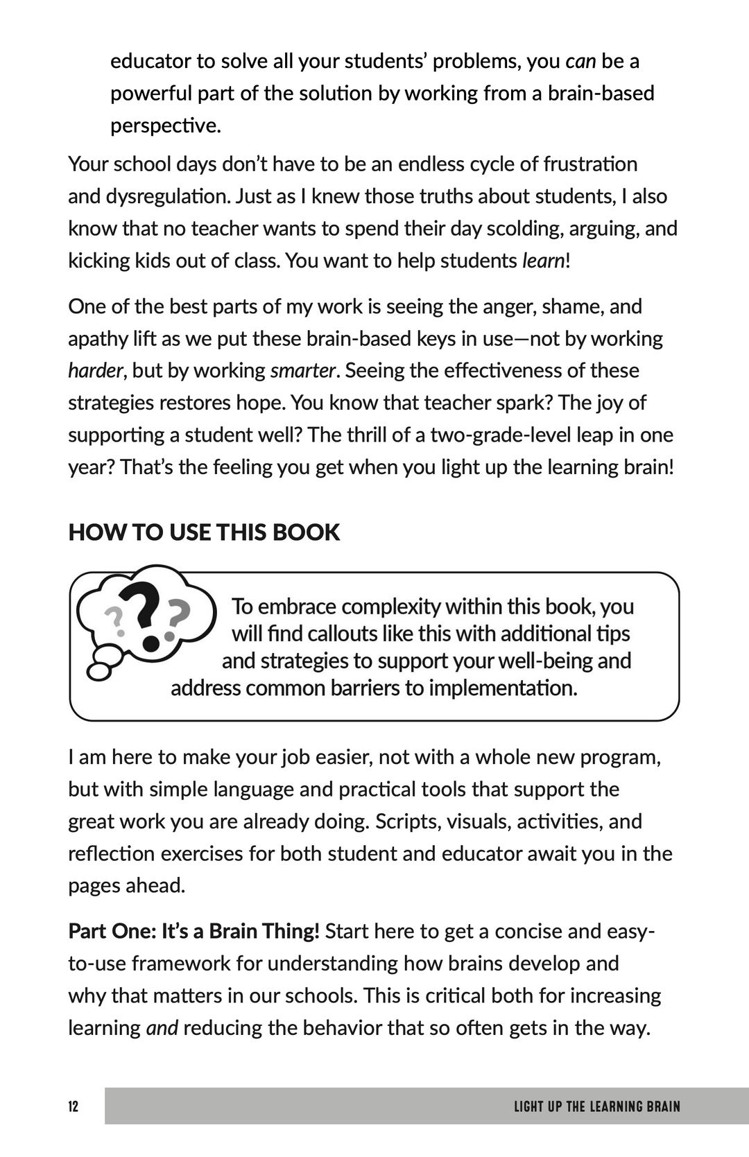 Light Up the Learning Brain