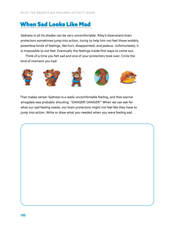 Riley the Brave's Big Feelings Activity Book