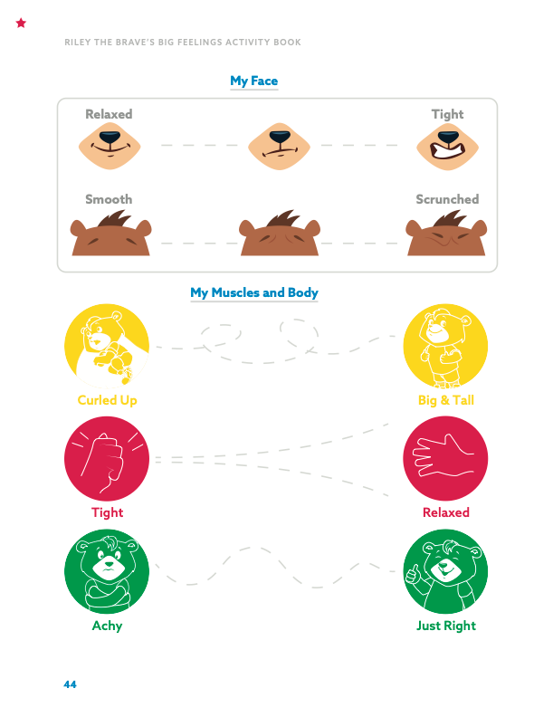 Riley the Brave's Big Feelings Activity Book