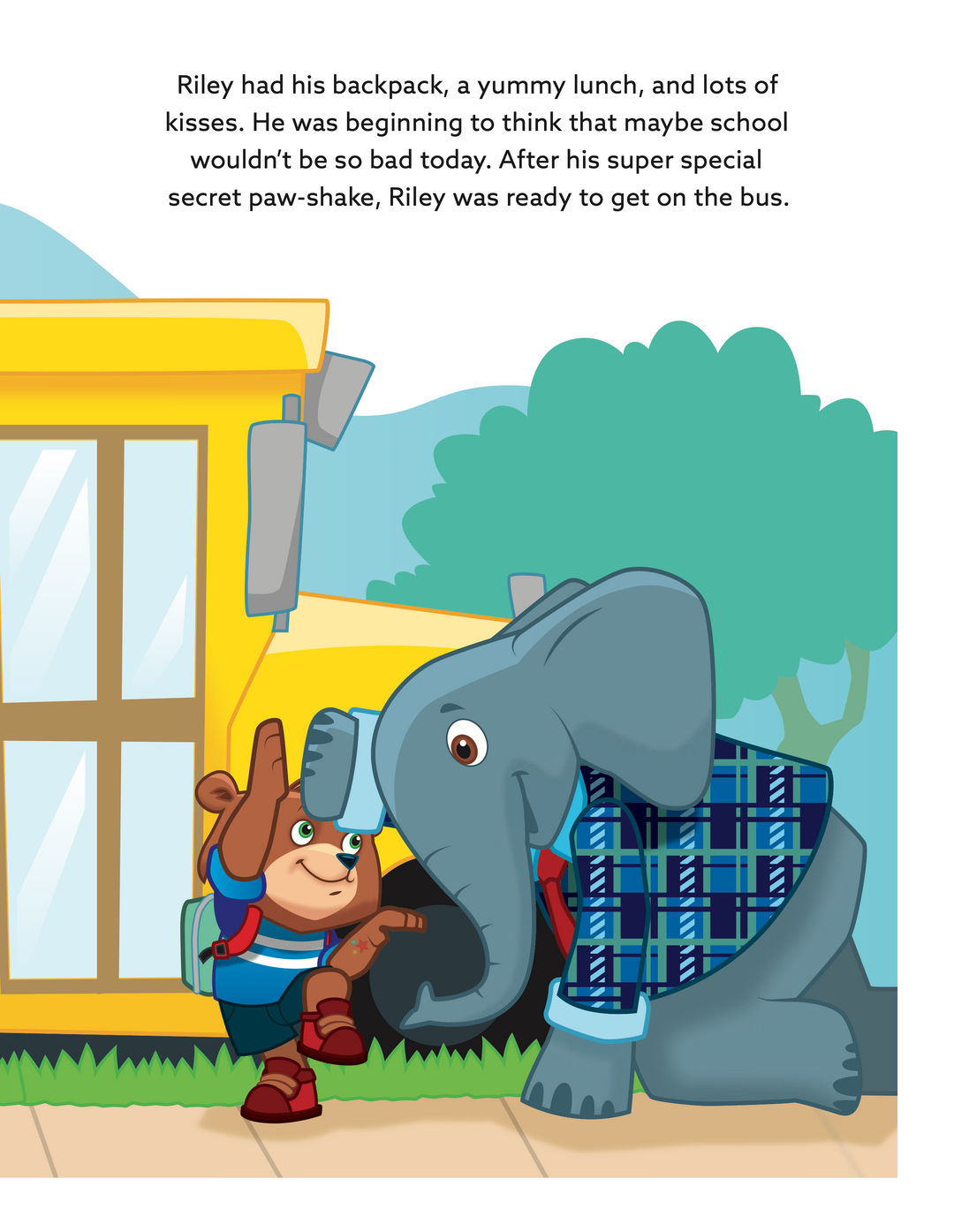 Riley the Brave Makes It to School (hardcover)