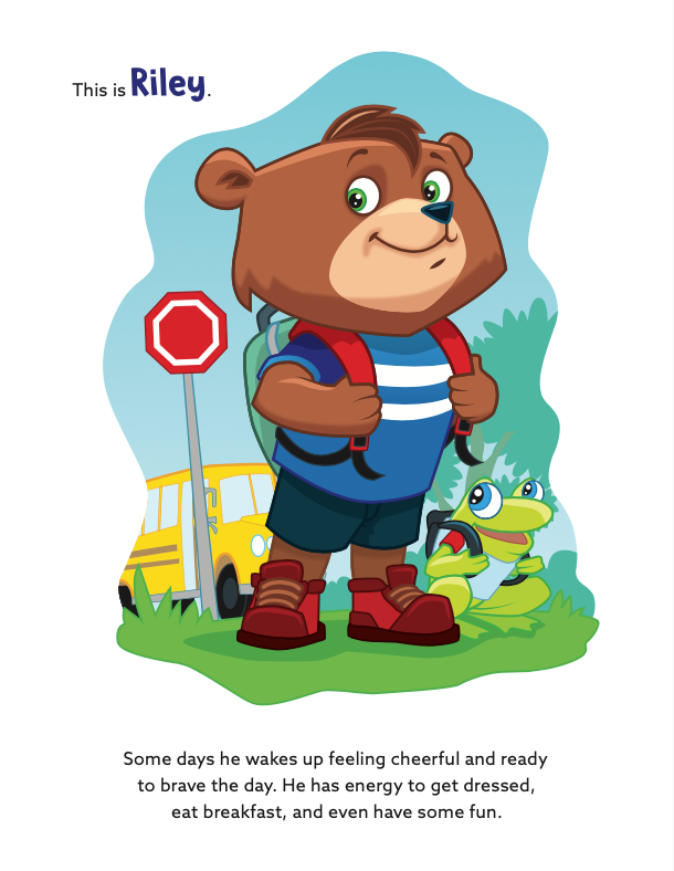 Riley the Brave Makes It to School (hardcover)